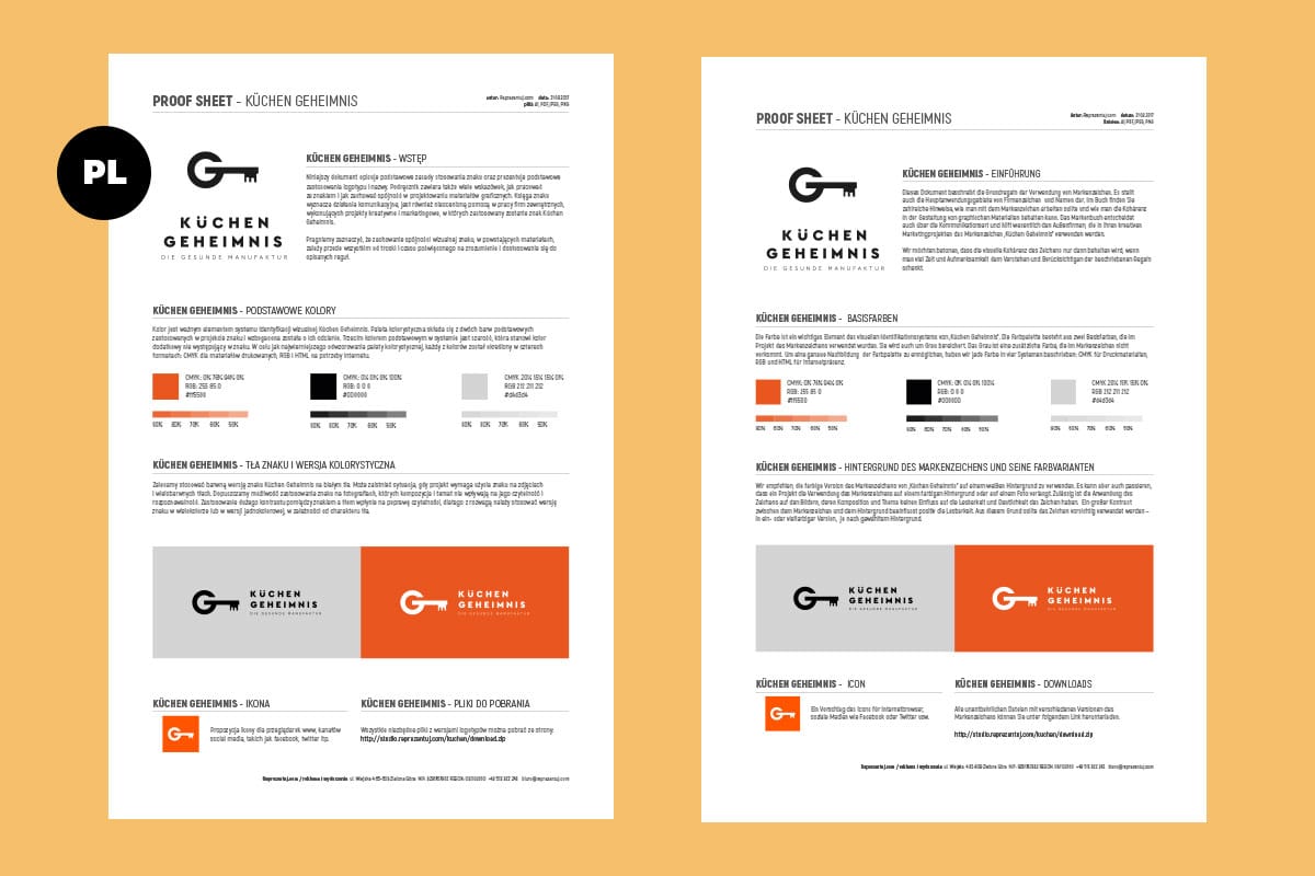 Kuchen Geheimnis – projekt logo