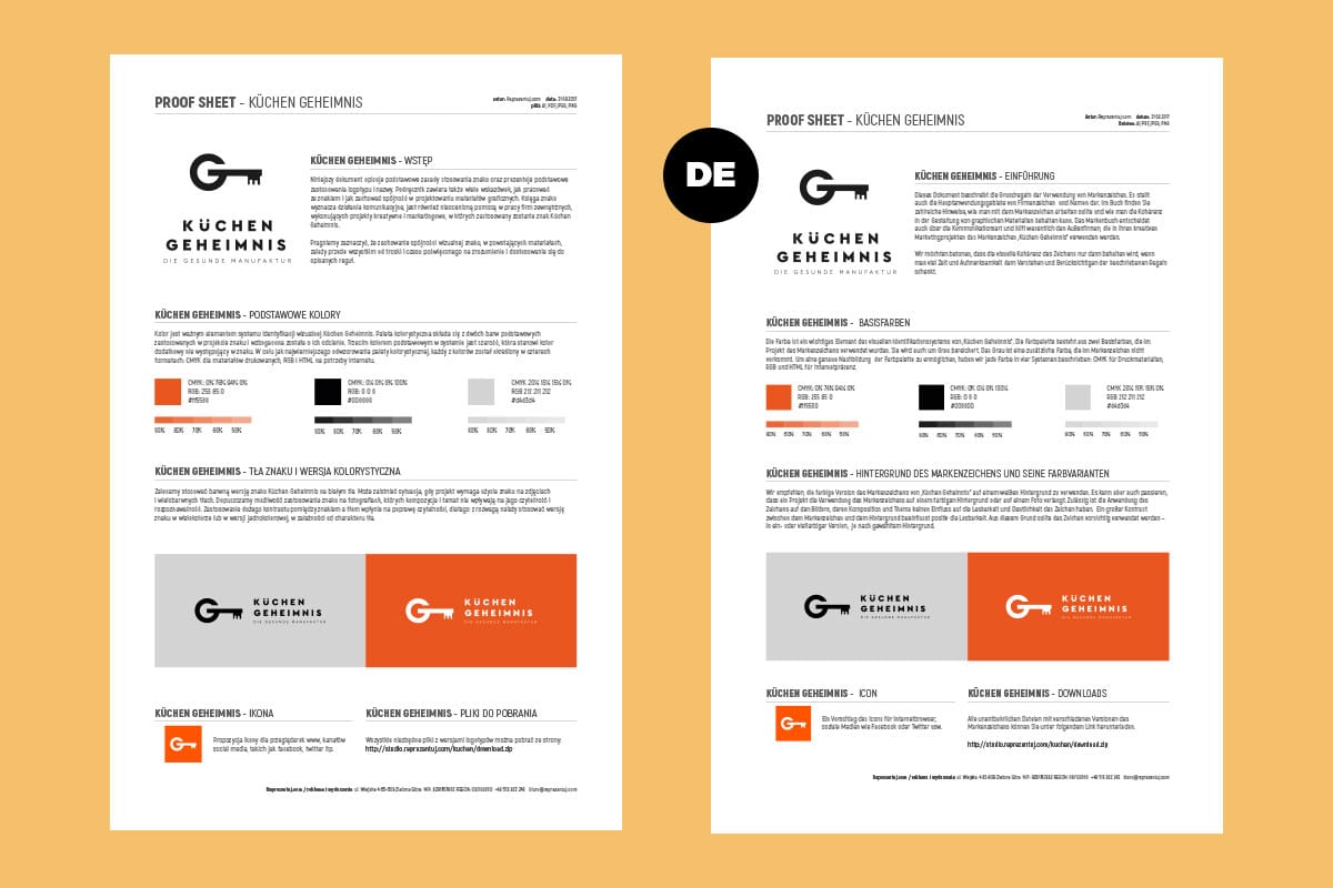 Kuchen Geheimnis – projekt logo