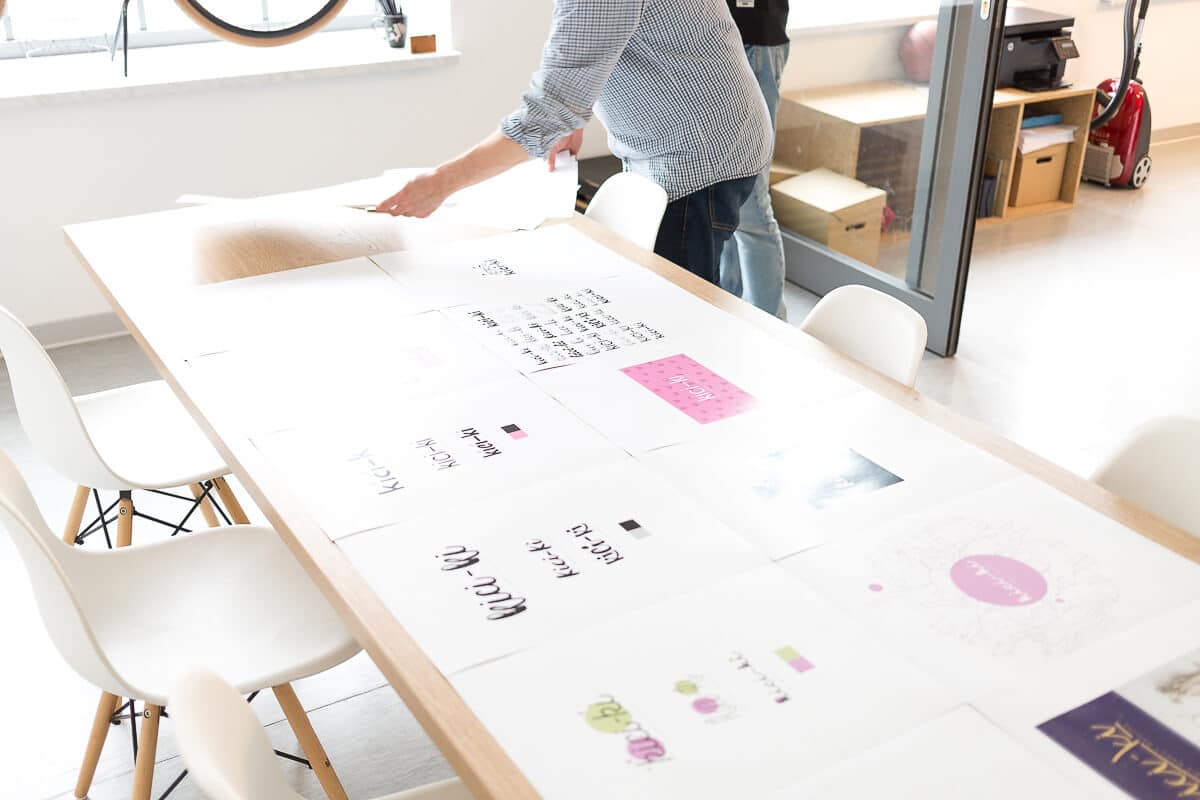 Kiciki dla dzieci a projekt logo dla klienta