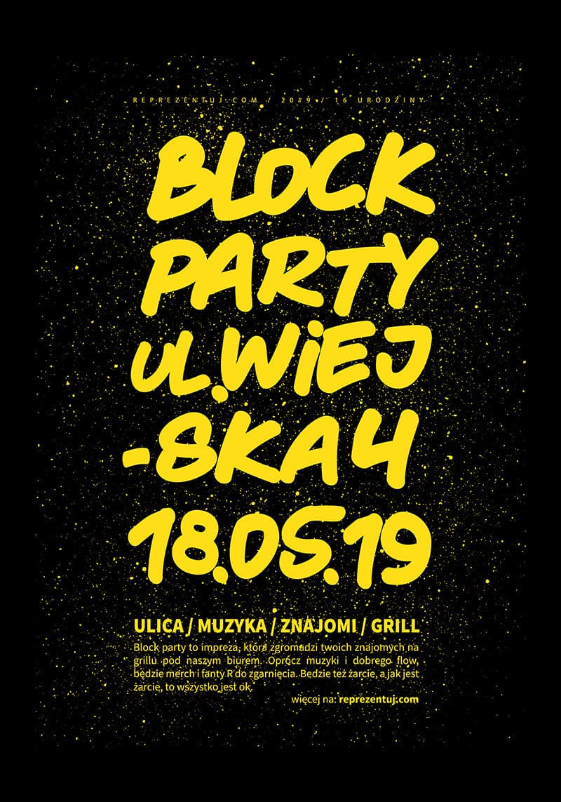 Block Party Reprezentuj.com 2019