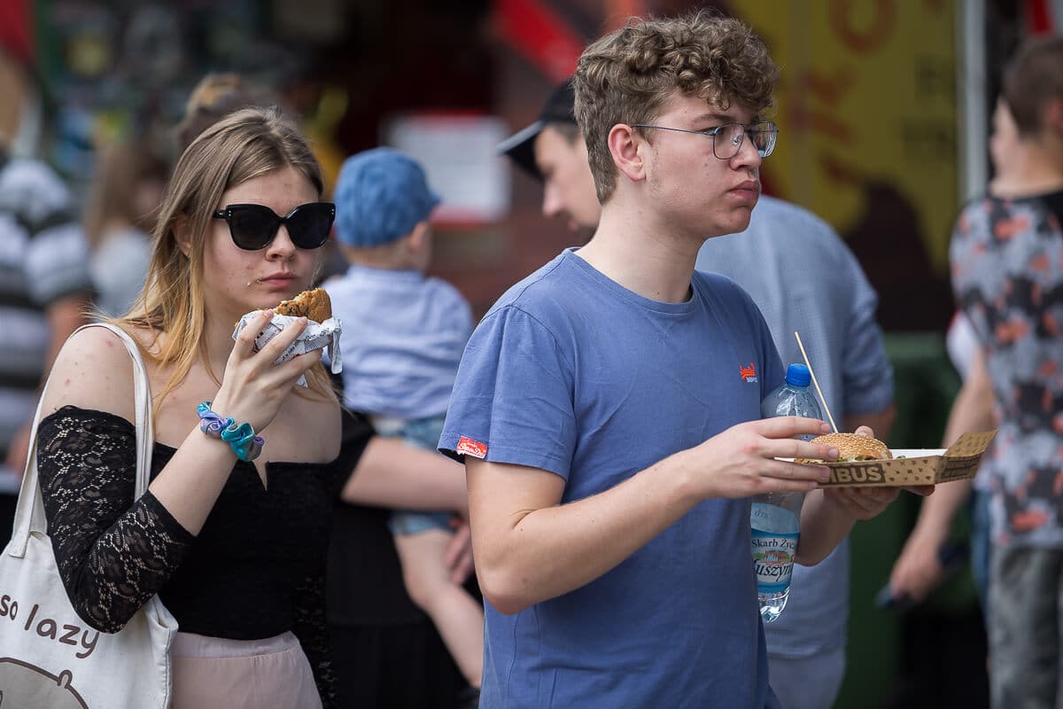 Food Truck Fest w pierwszy upalny dzień roku.