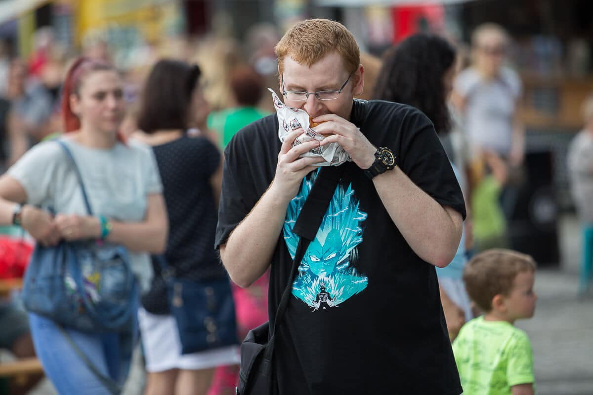 Food Truck Fest w pierwszy upalny dzień roku.