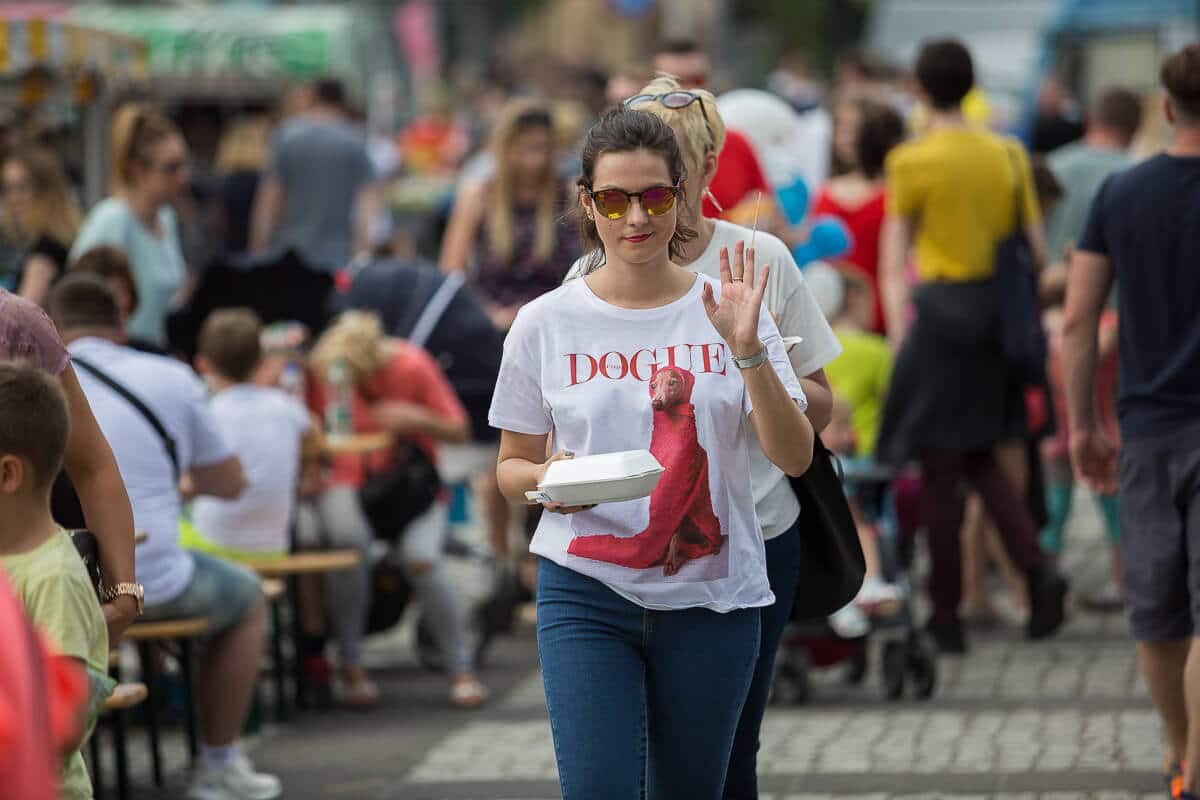 Food Truck Fest w pierwszy upalny dzień roku.