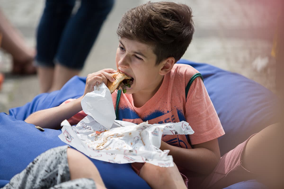 Food Truck Fest w pierwszy upalny dzień roku.