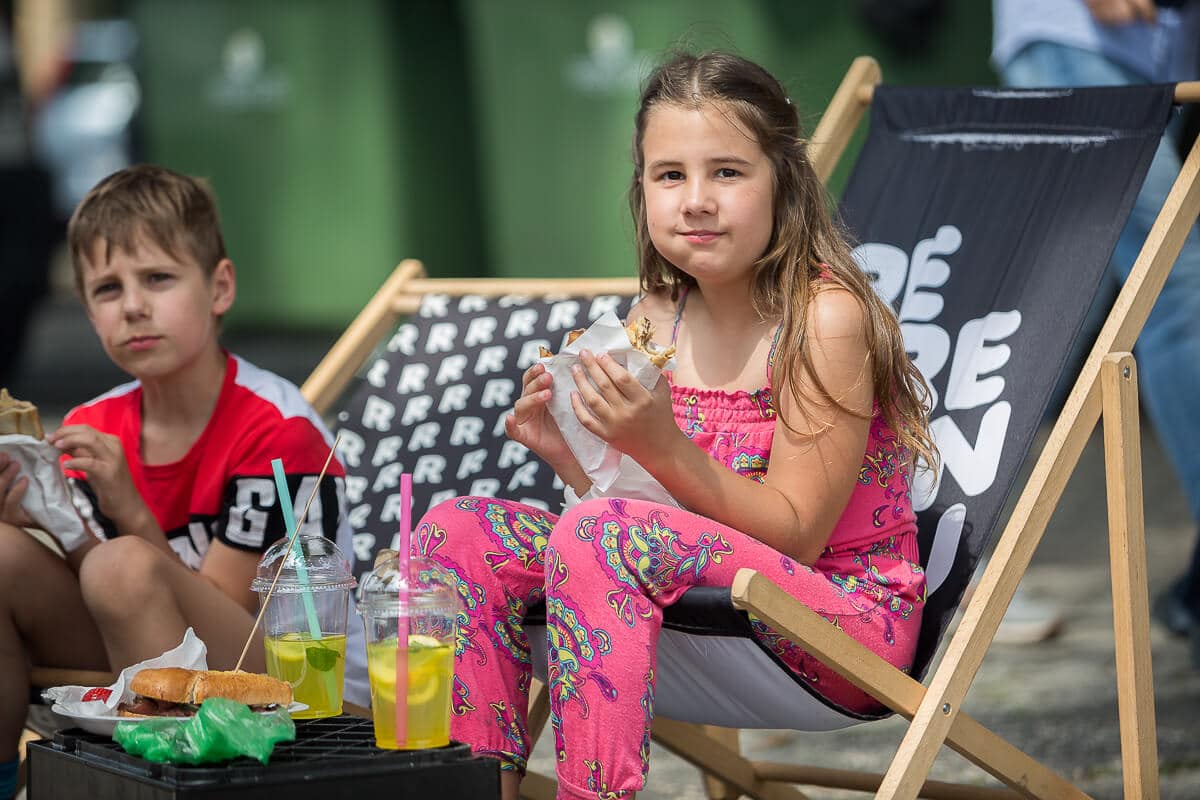 Food Truck Fest w pierwszy upalny dzień roku.