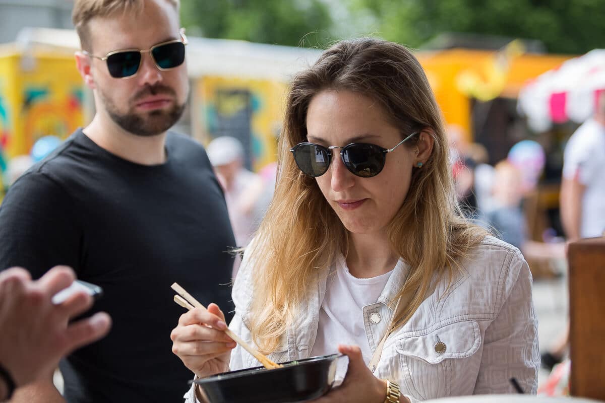 Food Truck Fest w pierwszy upalny dzień roku.