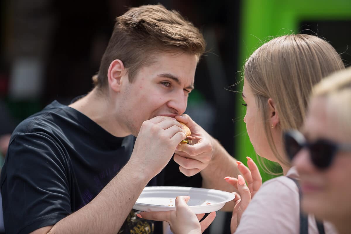 Food Truck Fest w pierwszy upalny dzień roku.