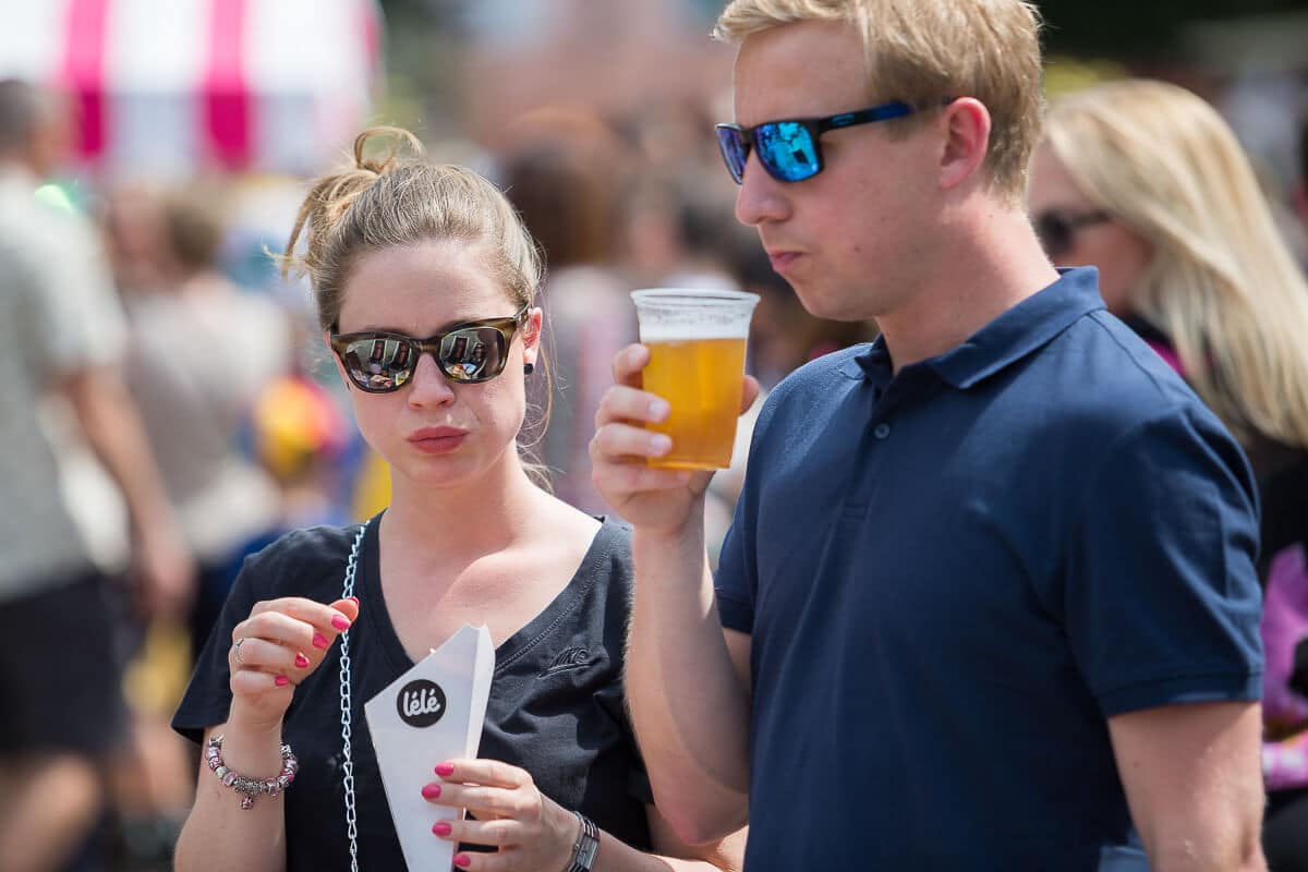 Food Truck Fest w pierwszy upalny dzień roku.