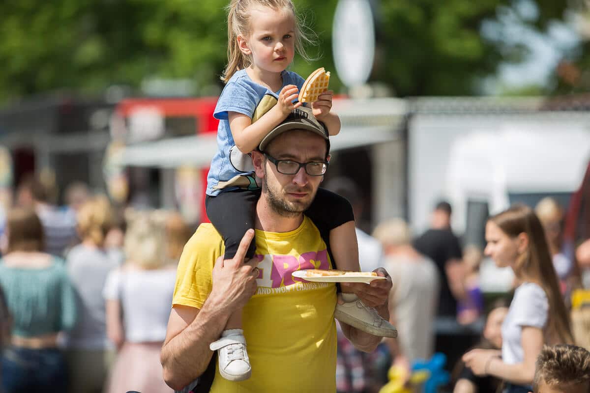 Food Truck Fest w pierwszy upalny dzień roku.
