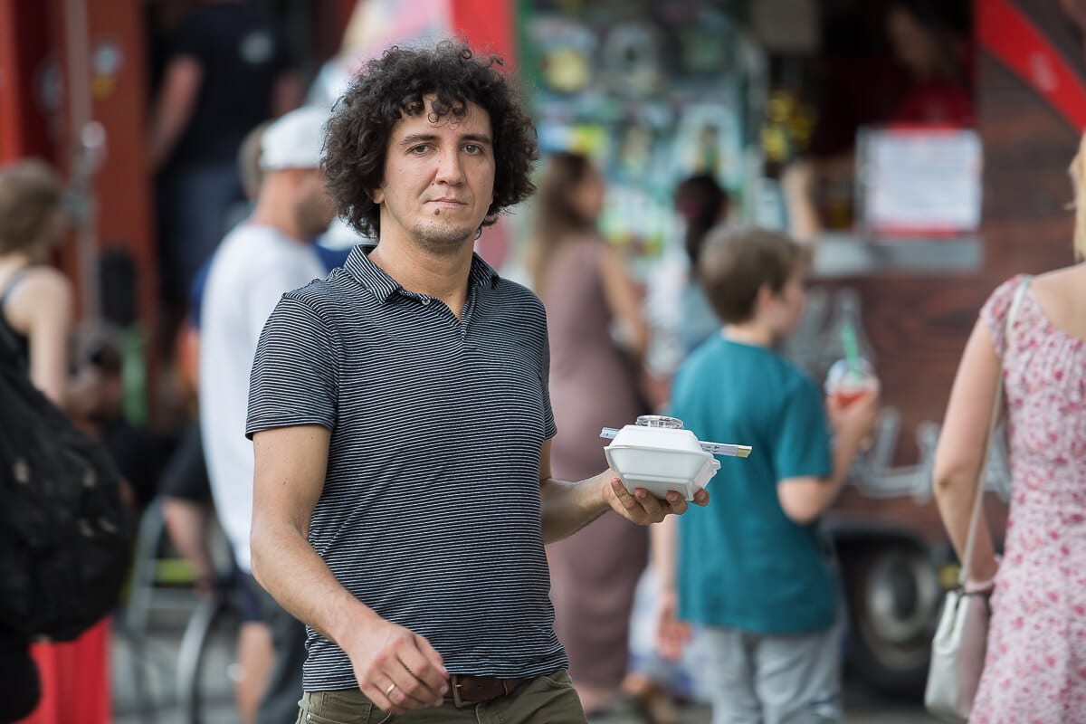 Food Truck Fest w pierwszy upalny dzień roku.