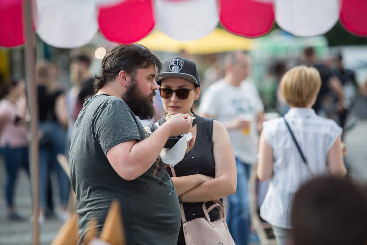Food Truck Fest w pierwszy upalny dzień roku.
