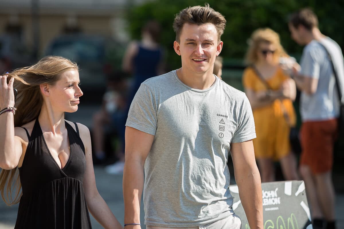 Food Truck Fest w pierwszy upalny dzień roku.