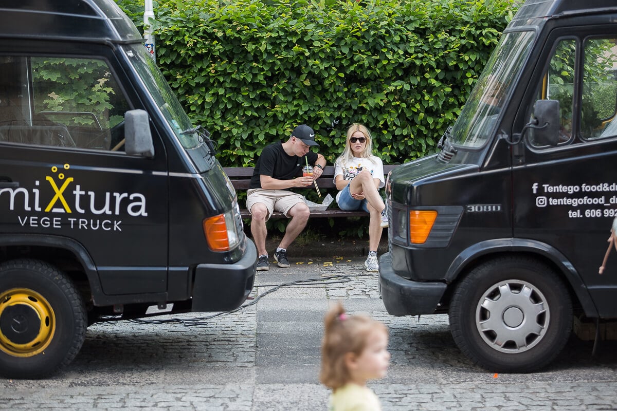 Food Truck Fest w pierwszy upalny dzień roku.