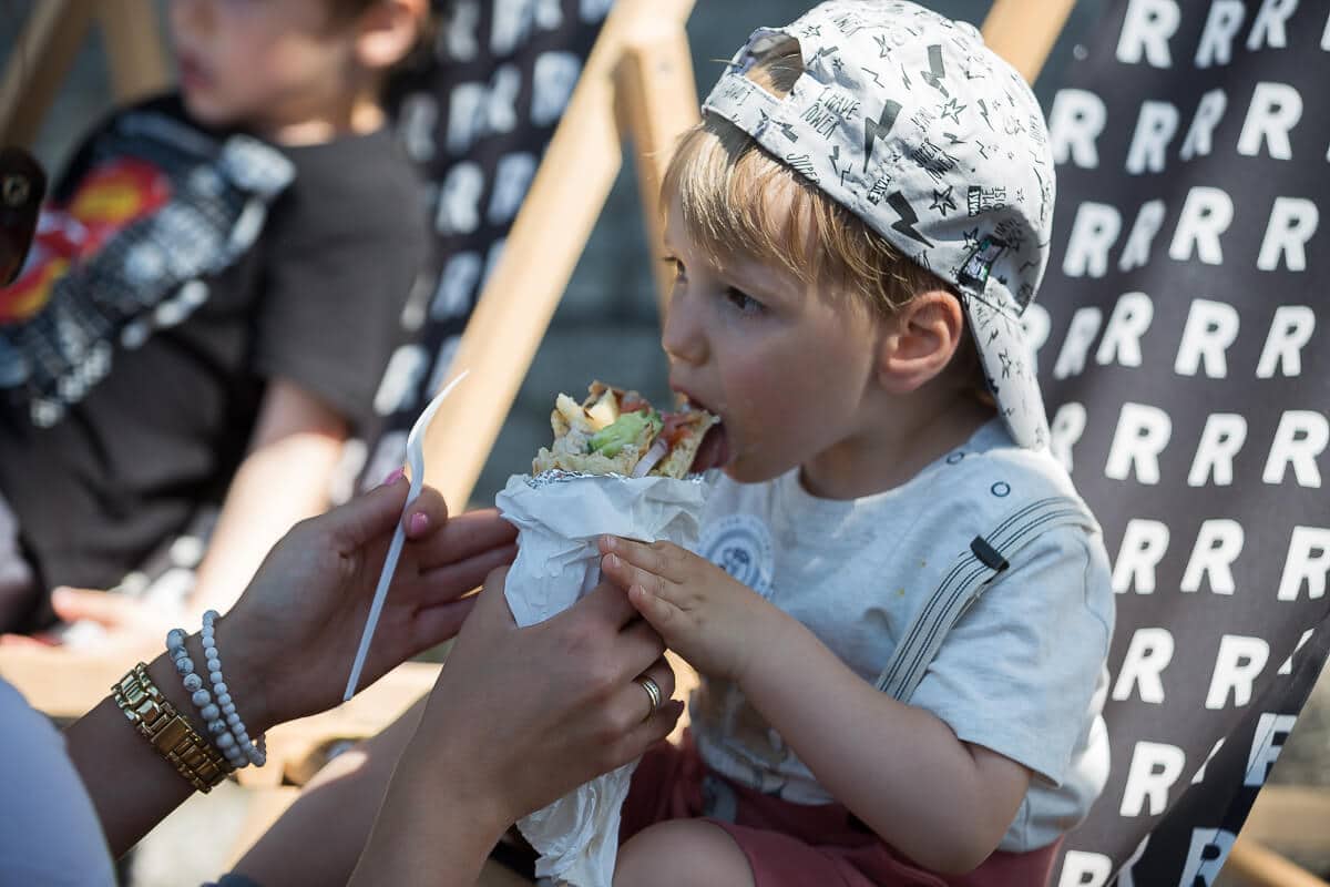 Food Truck Fest w pierwszy upalny dzień roku.