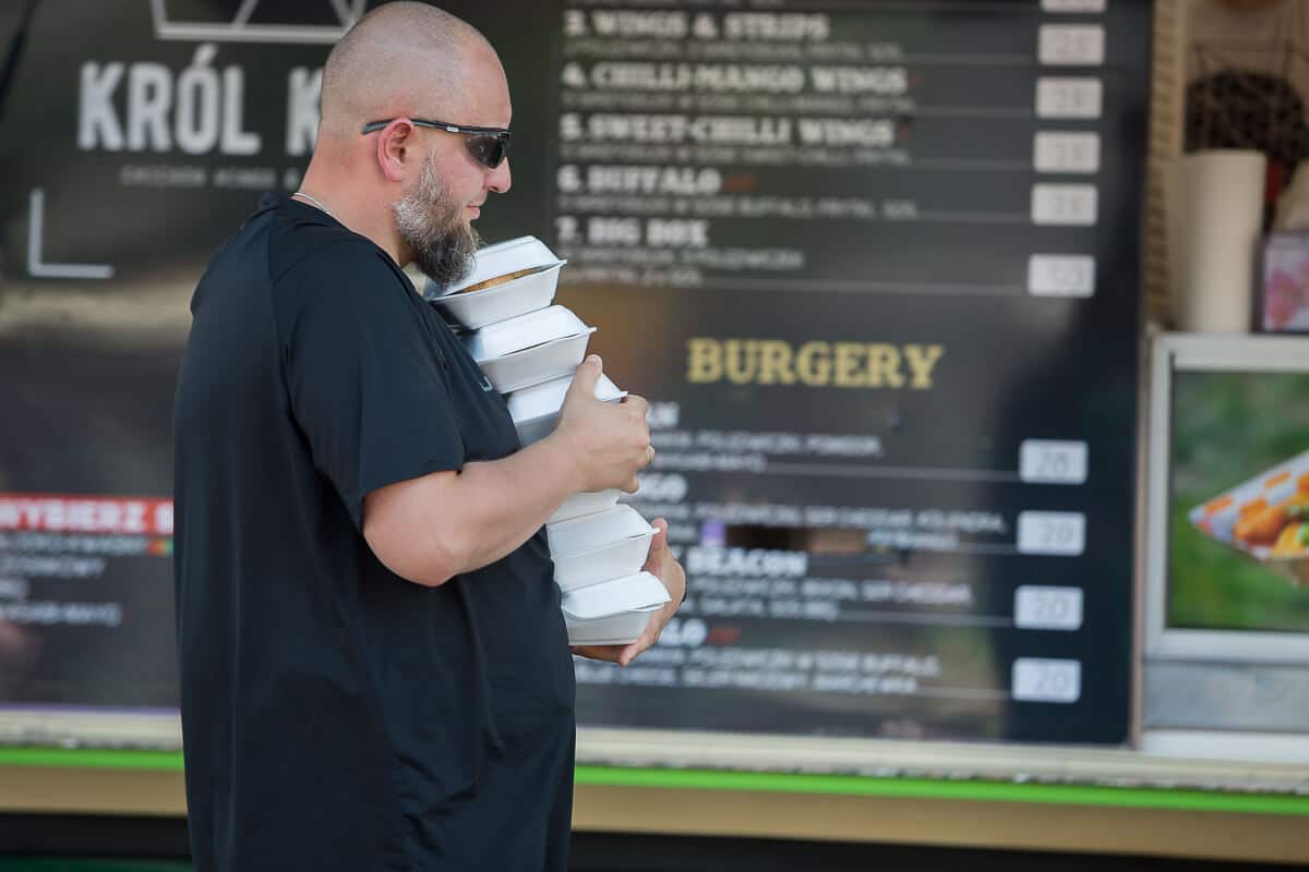 Food Truck Fest w pierwszy upalny dzień roku.