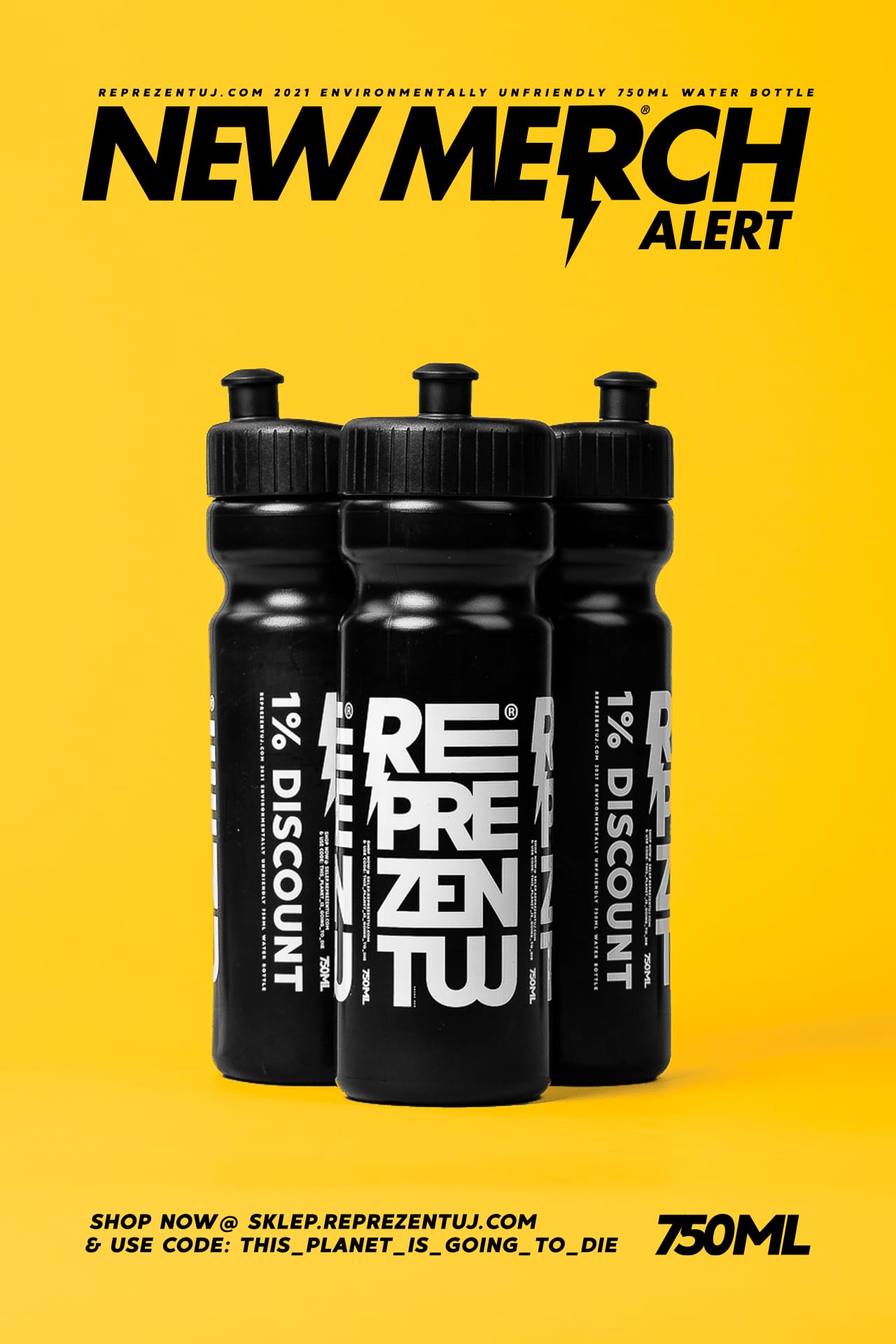 Bidon RPRZNT®21 750ml